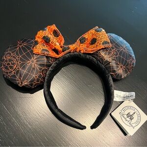 Disney Halloween Minnie Mouse Headband with Bow